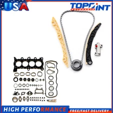 Full Gasket Set Timing Chain Kit For 06-11 Honda Civic 1.8L SOHC R18A1