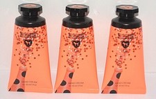 3 VICTORIA'S SECRET CORAL LOTUS HAND CREAM WITH SHEA BUTTER TRAVEL SIZE MINI NEW