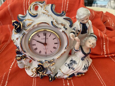 Antique Clock With A New Clock Mechanic 