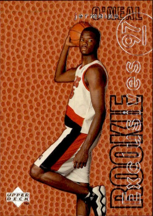 Jermaine O'Neal 1996-97 Upper Deck Rookie Exclusives Card #R19 | eBay