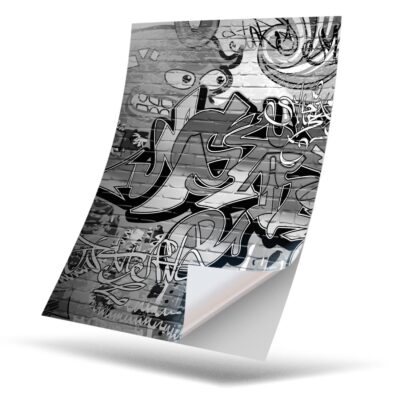 One Sticker Bw 1 x Vinyl Sticker A4 - BW - Graffiti Wall Art Artistic #41372 | eBay UK