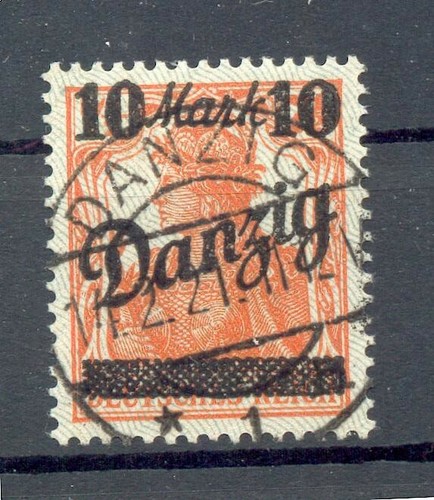 Gdansk 31II With Gef- Stamped (73483