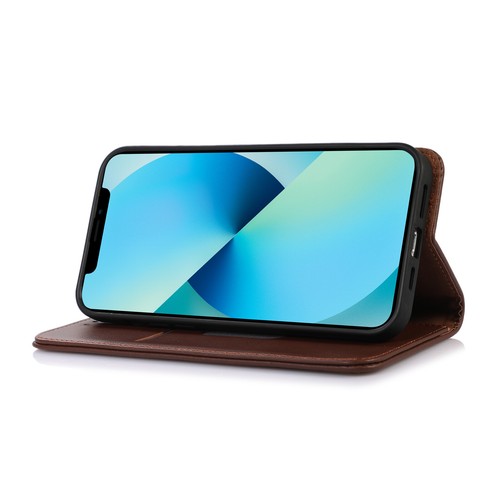 Leder Handyhülle Für Samsung A14 A54 S23 S22 S21 S20 FE Echtes Magnetic Wallet - Photo 21/22
