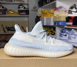 NEW 6m (7.5w) Yeezy 350 V2 CLOUD WHITE - Adidas FW3043 -NIB DS BOX Kanye  West 191534613603 | eBay