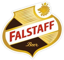 FALSTAFF Beer Shield Beer Vinyl Sticker Decal Retro Vintage