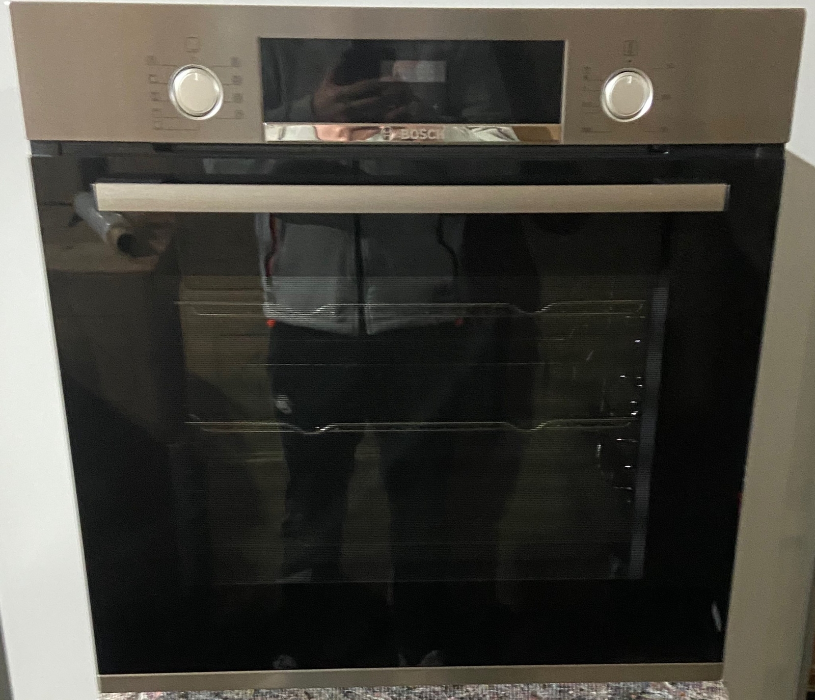 Bosch Series 4 HBS534BS0B Built In Electric Single Oven, Stainless