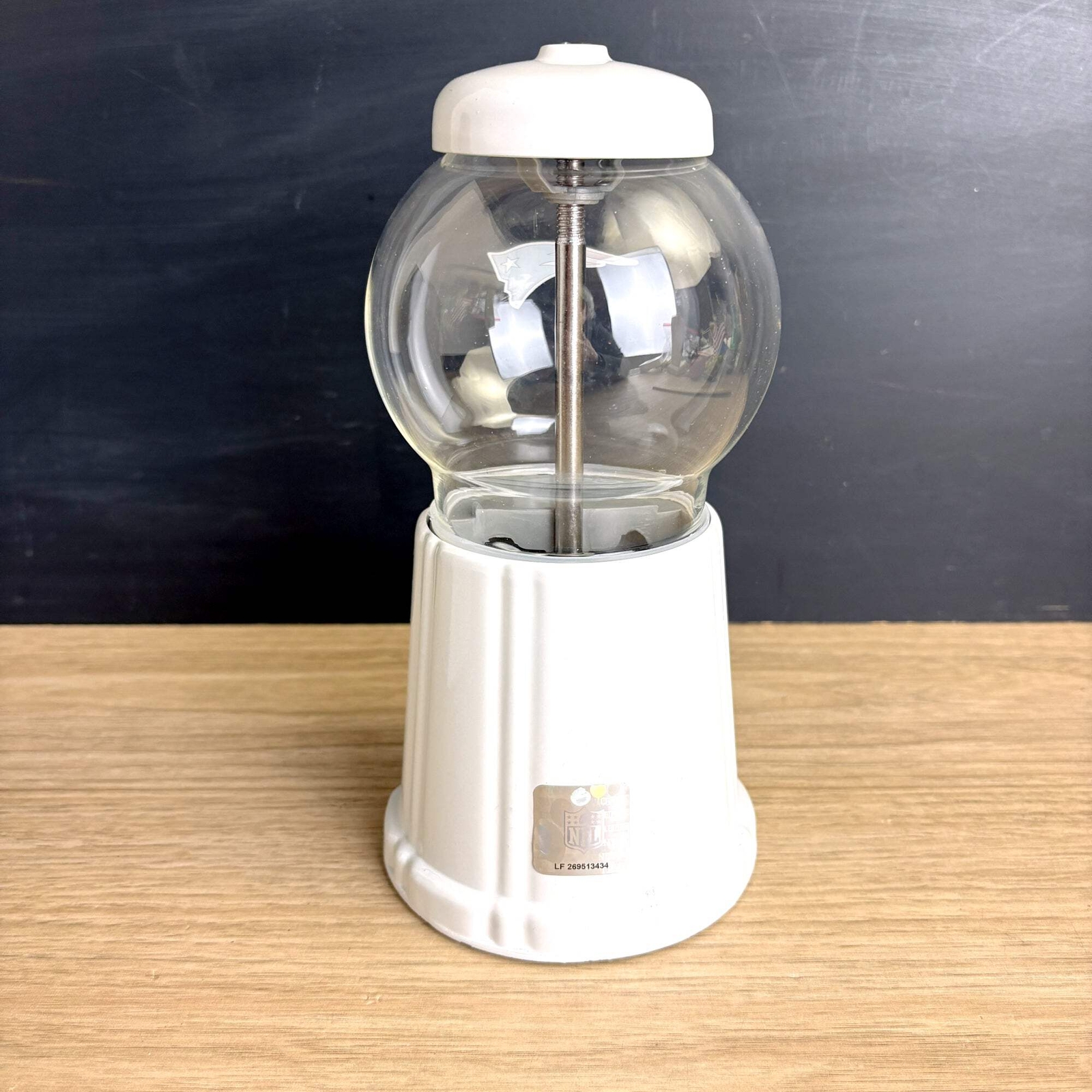 New England Patriots candy dispenser gumball machine bank