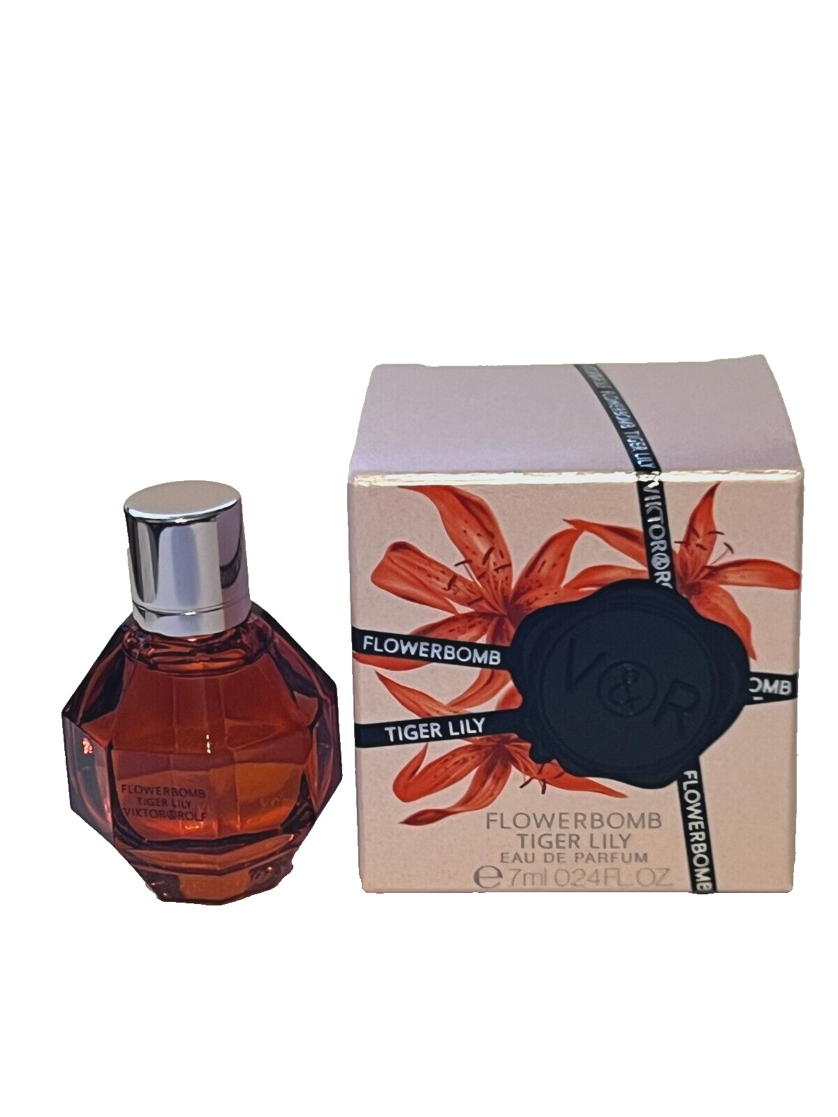 FLOWERBOMB TIGER LILY By VIKTOR & ROLF 0.24oz / 7ml EDP MINI NEW IN BOX