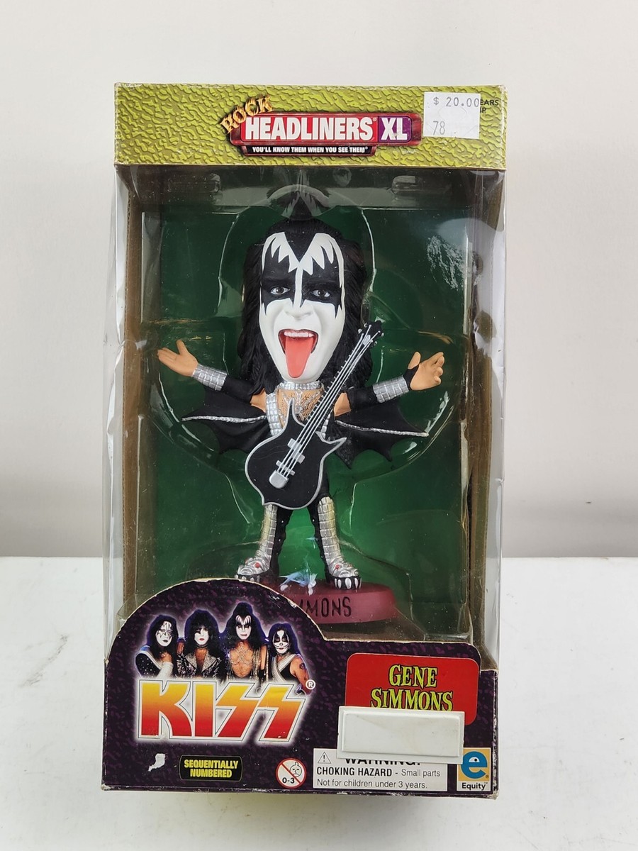Kiss Gene Simmons Figure HEADLINERS XL Figurine Limited 1 Of