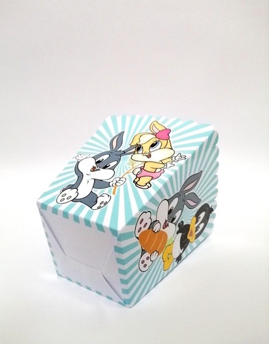 Baby looney tunes Baby Shower Party Banner Plates Cups Goodie Bags Favor Box - Picture 57 of 78