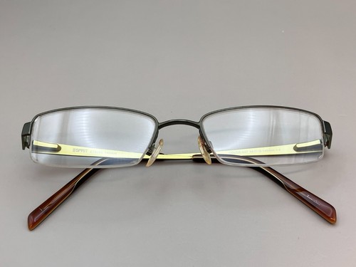 Esprit Womens Eyeglasses Halfrim ET9285 Olive Green 547 49-18-140