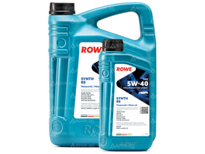 6 Liter (5L+1L) ROWE HIGHTEC SYNTH RS SAE 5W-40 Motoröl BMW MB VW Porsche