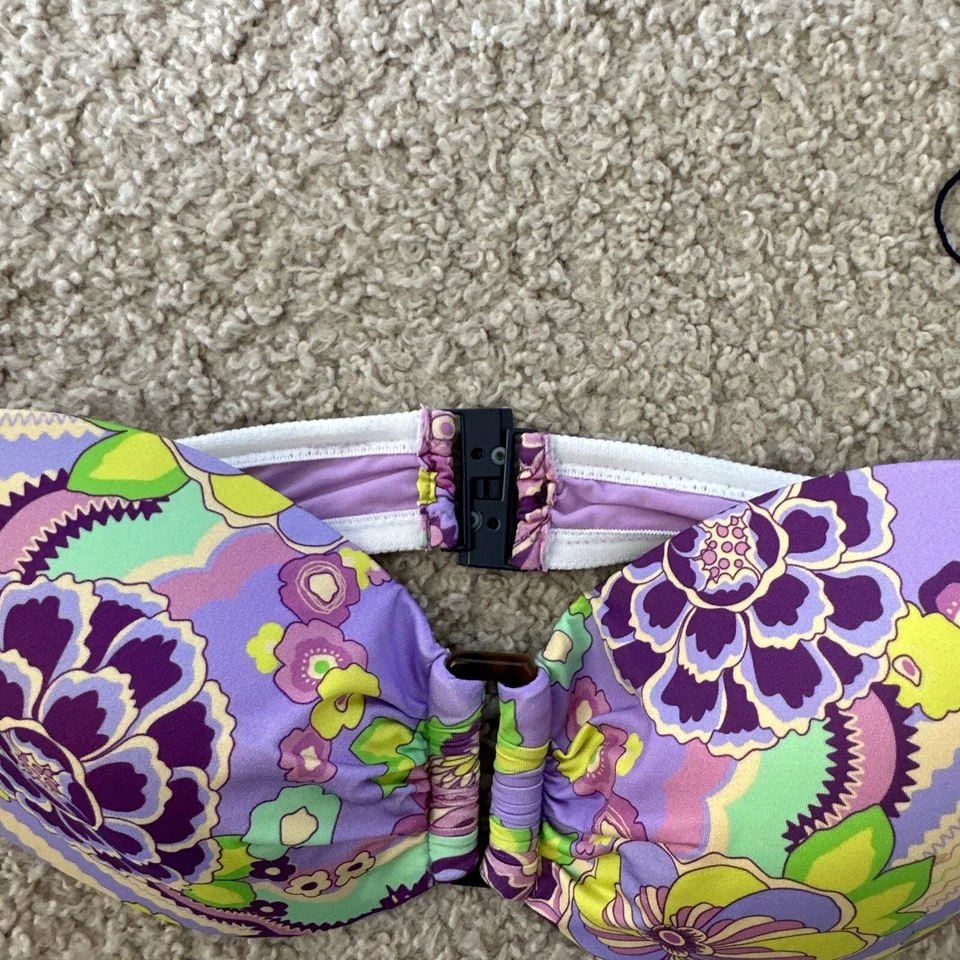 NUEVO CON ETIQUETAS 100% Auténtico TOP DE BIKINI VILEBREQUIN - MULTICOLOR - MUJER - PEQUEÑO (S) Foto 3 de 4