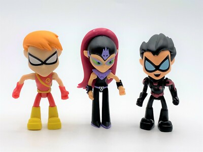 Teen Titans Go! Starfire the Terrible & Speedy & Nightwing Figure