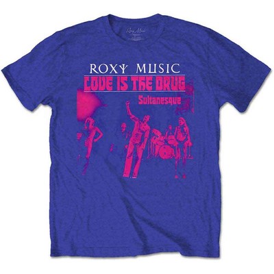 Roxy Music Love Is The Drug lizenziert T-Shirt Herren