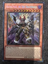 Yugioh Master Peace, the True Dracoverlord DOOD-EN018 Secret Rare 1st Edition NM