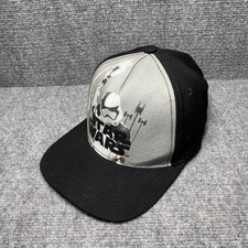 Star Wars Hat Cap Snap Back Black Gray Boys Youth Stormtrooper First Order