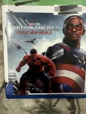 Captain America: Brave New World (Blu-ray & Digital, 2025) w/ Slipcover