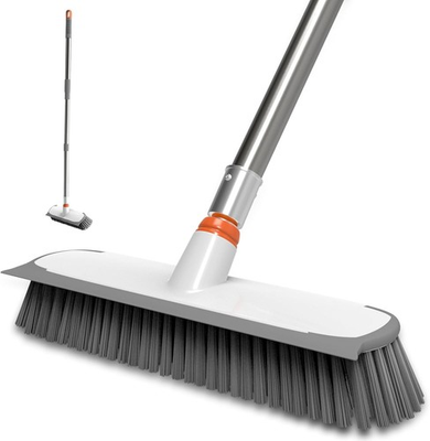 #ad Deck Scrub Brush with Long Handle Heavy Duty Floor Cleaning Brush Scrubber w... $34.56