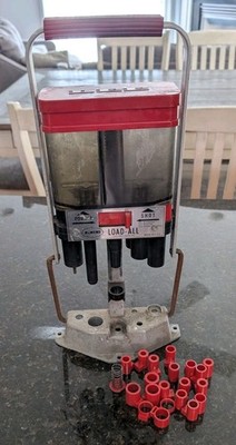 Lee Load All Shotshell Press With A Bunch of Bushings 