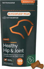 Vetriscience Ultimate Strength Healthy Hip  Joint Chews, Glycoflex Glucosamine,