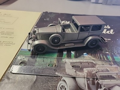 Danbury Mint 1926 Isotta Fraschini 8A Pewter Model Car 1/36 Scale Heavy Solid