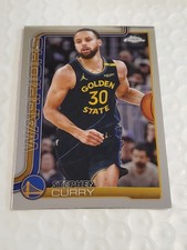 2025 Topps Chrome Stephen Curry #201 - Golden State Warriors - Free Shipping! 🏀