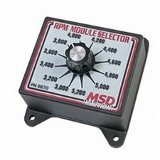 Msd 8670 Rpm Module Selector Plastic Black 3000-5200 Rpm 200 Rpm Increments Ea