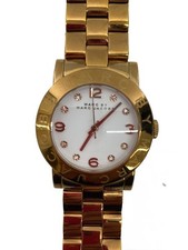 MARC BY MARC JACOBS Quartz Gold Watch Excellent JAPAN