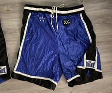 Creighton Game Used 2004/2005 Basketball Shorts DOC & THE VALLEY Patch Sz 46 