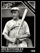 1992 Conlon Collection TSN Jim Bottomley St. Louis Cardinals #440