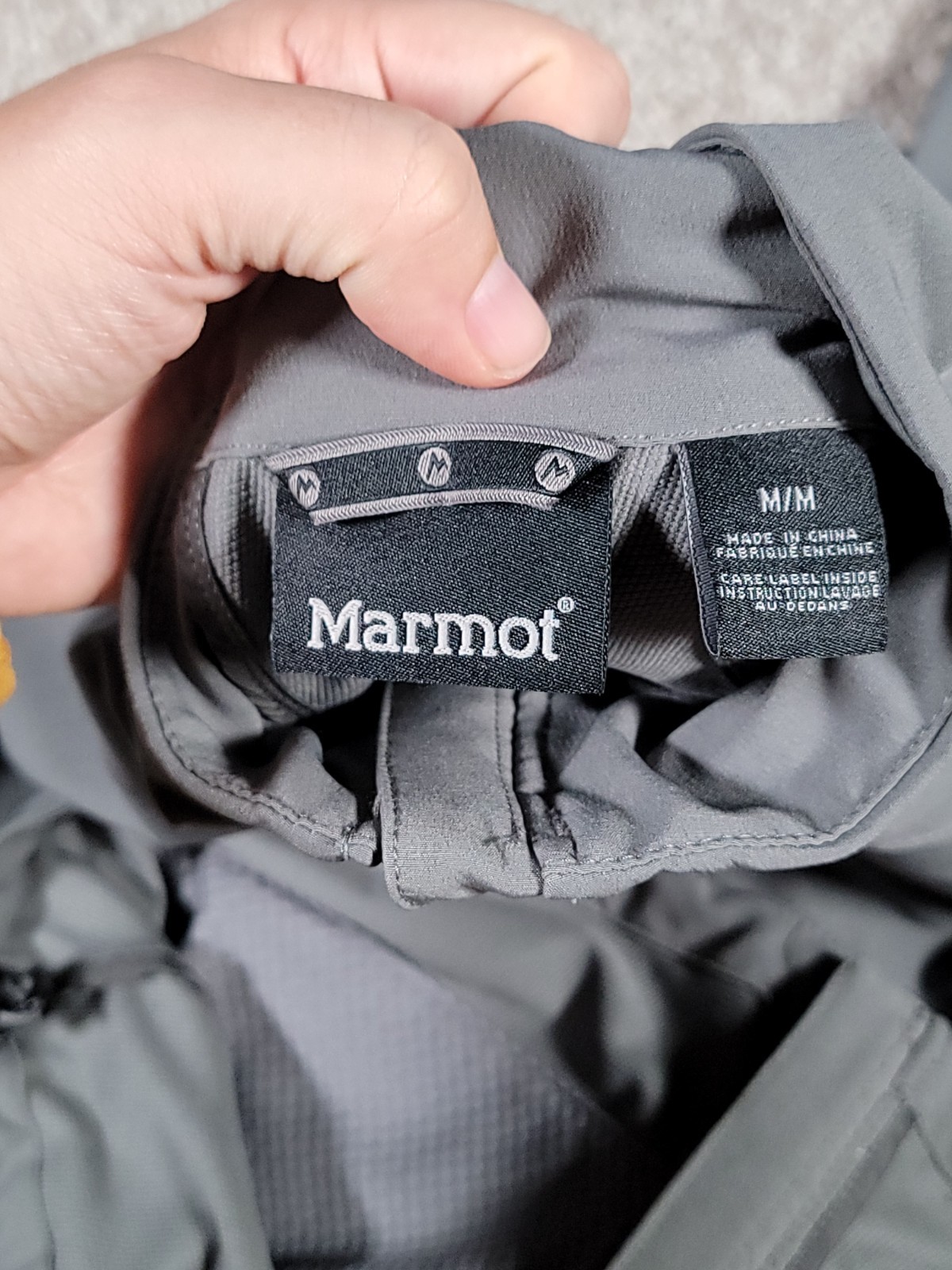 Marmot Jacket Medium Gray Womens Softshell M3 Ful… - image 9