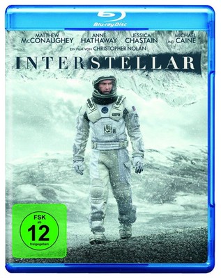 Interstellar Blu-ray Christopher Nolan Matthew McConaughey