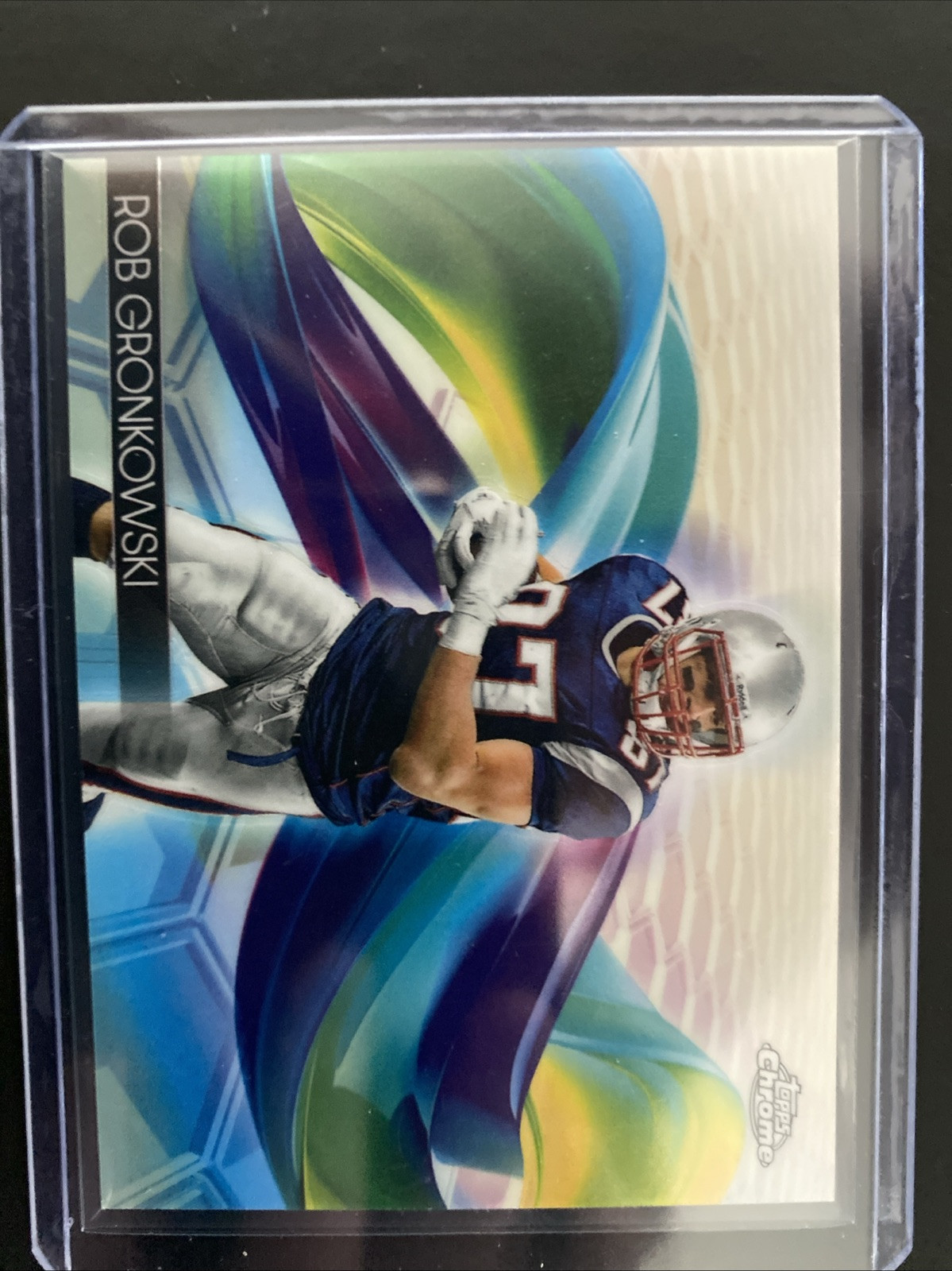 2024 Topps Chrome Football Rob Gronkowski HELIX CASE HIT SSP