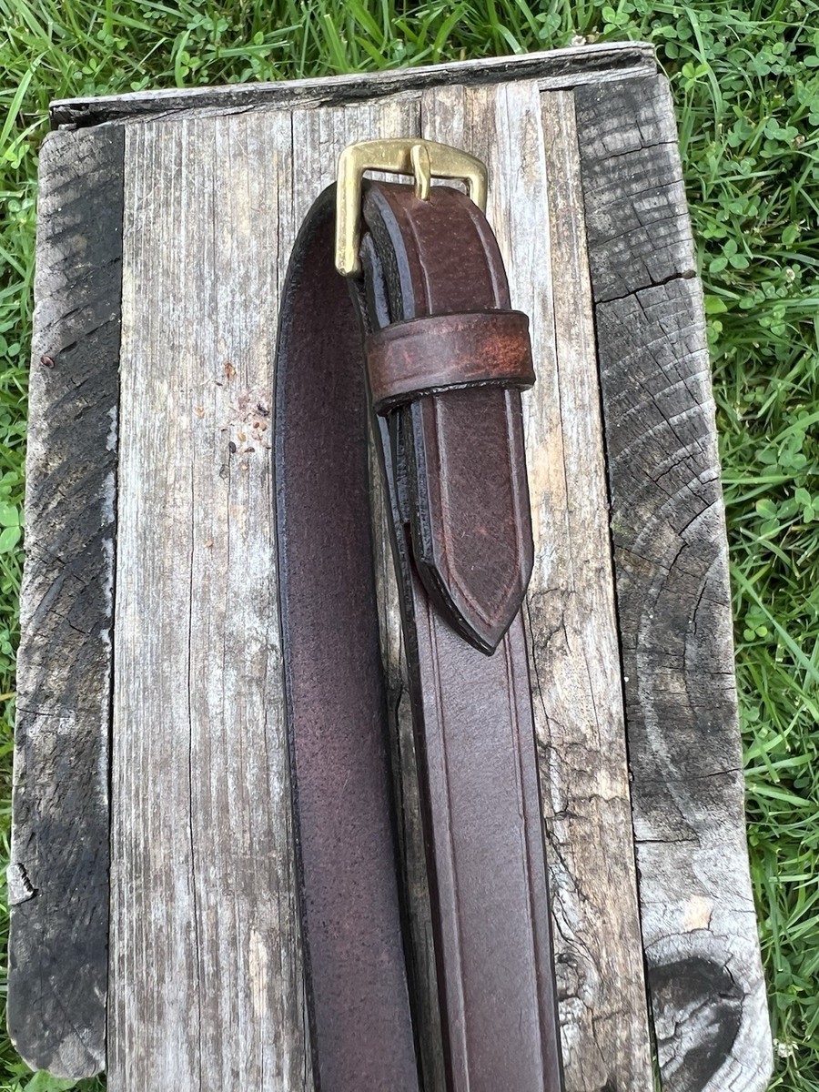 Rênes LJ Leathers Hunter cuir anglais avec bouchons