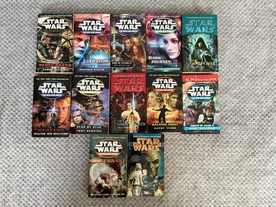 12-Lot Star Wars New Jedi Order PB Lot LucasBooks Legends EU Williams, Denning