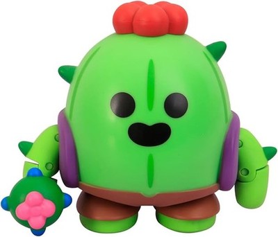 Bizak Brawl Stars 64116011 Actionfigur Pack 1 in Box, Spike Figuren, Multiplayer