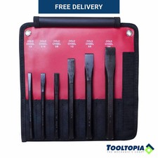 Mayhew Chisel Set 6pc Specially Angled For Strength MA60560