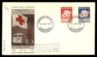 Mayfairstamps Denmark FDC 1959 Red Cross Earth First Day Cover aaz_51913