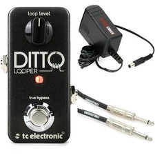 TC Electronic Ditto Looper Pedal with Cable a...