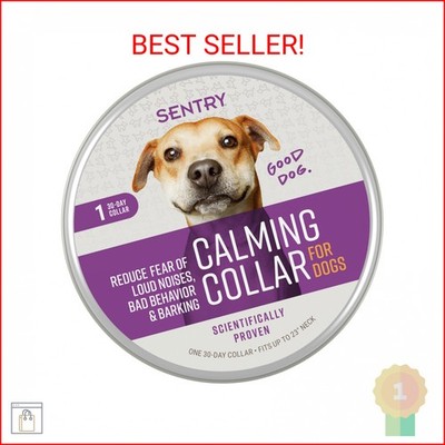 SENTRY PET Care Sentry Calming Collar for Dogs, Anxiety Reducing Pheromone Colla