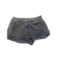 PacSun High Rise Distressed Denim Shorts Women s Size 28