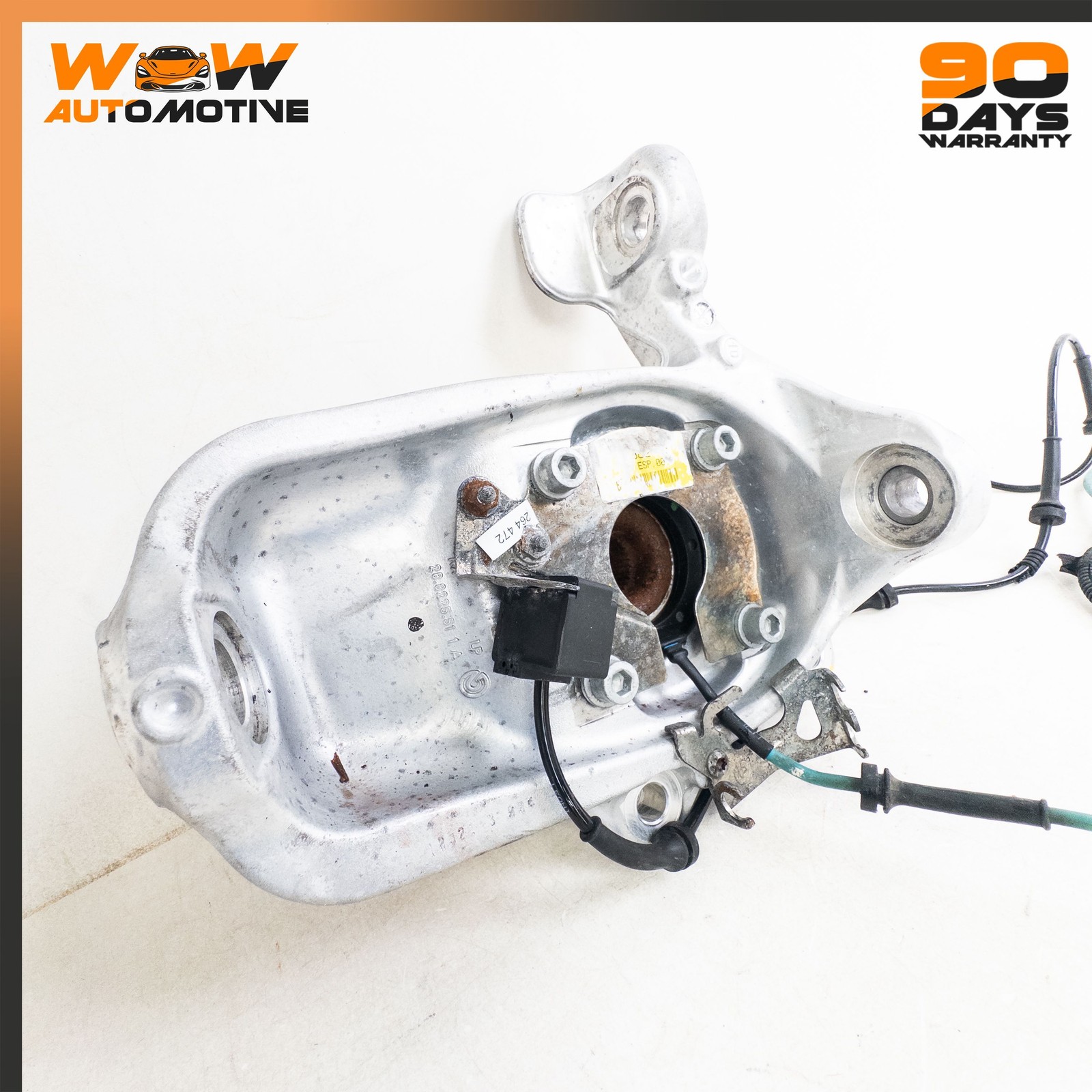 08-19 MASERATI GRANTURISMO FRONT RIGHT SUSPENSION SPINDLE KNUCKLE HUB OEM  