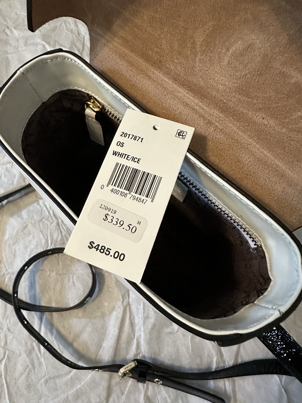 Authentic Manu Atelier Mini Pristine Handbag Calf… - image 8