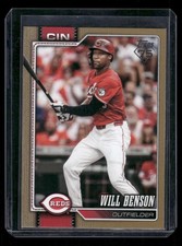 2026 Topps Will Benson #171 Gold 1877/2026 Reds