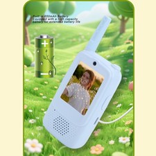 2PCS HD Video Call Intercom For Kids 2 Way Talk Radio Toy For Family Outdoo NERS
