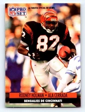 1991 Pro Set Spanish #33 Rodney Holman Fresh Break EX-EXMINT