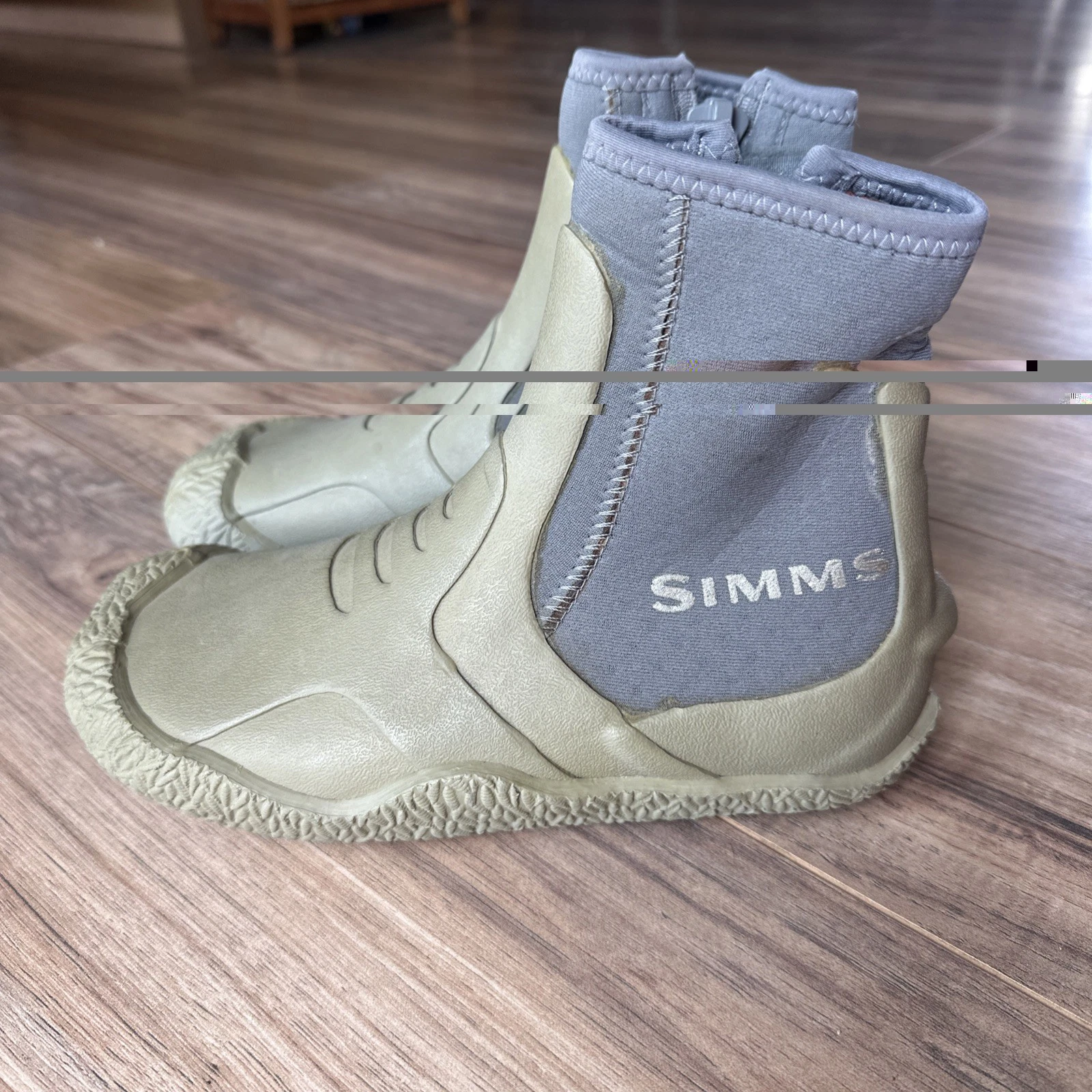 Simms Zipit II Wading Boots Mens Sz 8 Flats Fishing Saltwater Neoprene Booties
Opens in a new window
