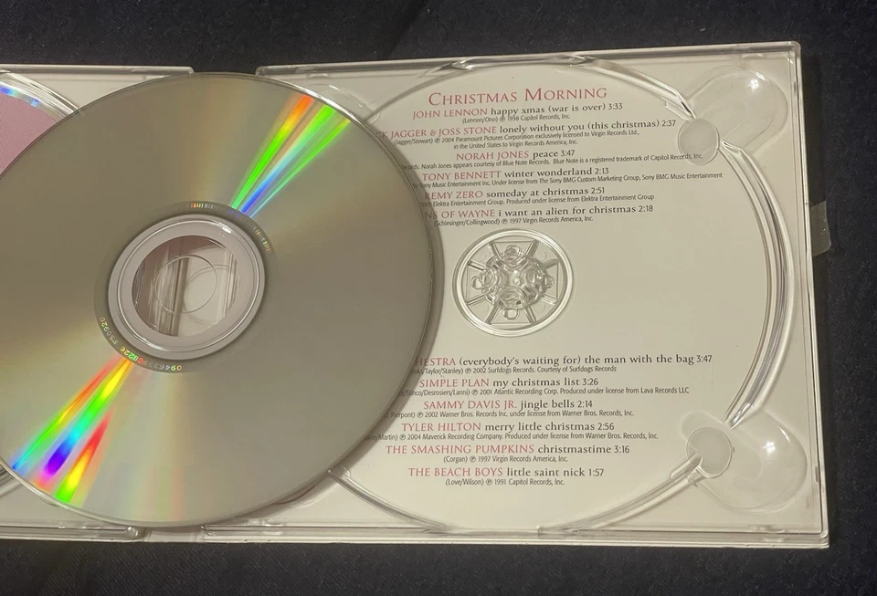 Victoria’s Secret Christmas Eve Christmas Morning 2 CD Set 2005 Santa Baby - Image 4 of 4