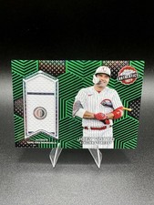 2023 Topps Chrome Authentics - Joey Votto Field of Dream Game Jersey Green 26/99